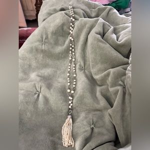 Lucas Lameth Freshwater Pearl and Sterling Silver Necklace